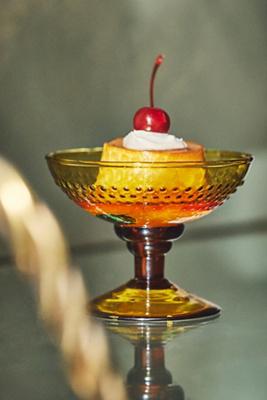 Embossed Coupe Glass