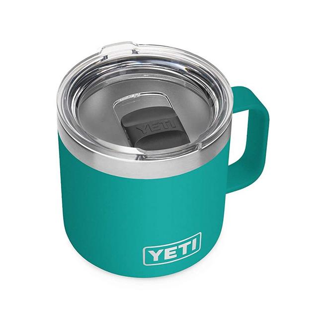 YETI Rambler 14 oz Mug, Vacuum Insulated, Stainless Steel with MagSlider Lid