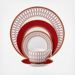 Renaissance Red 5-Piece Place Setting, Service for 1