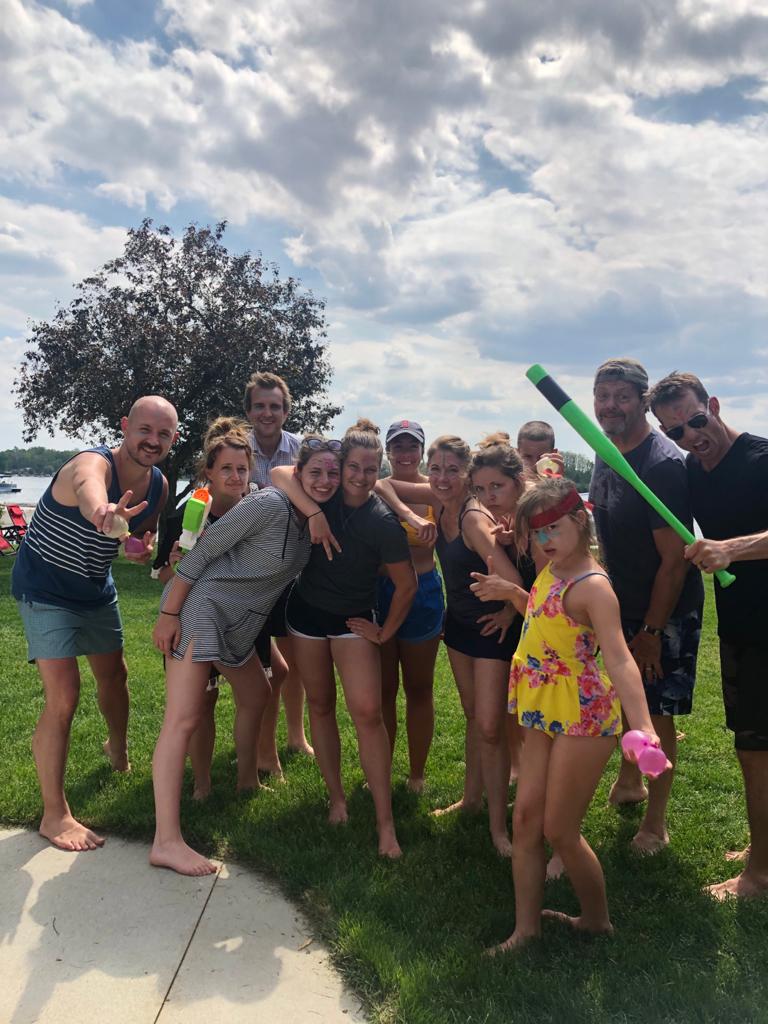 Folkmier Family Water Balloon Fight