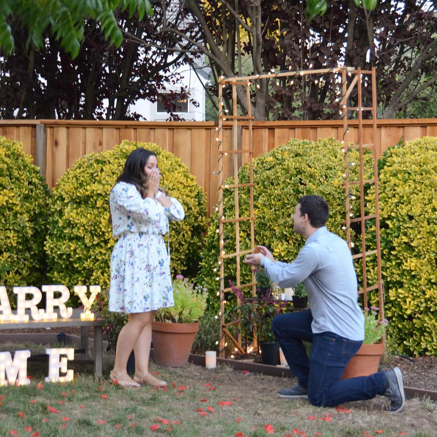 "Will you marry me?"