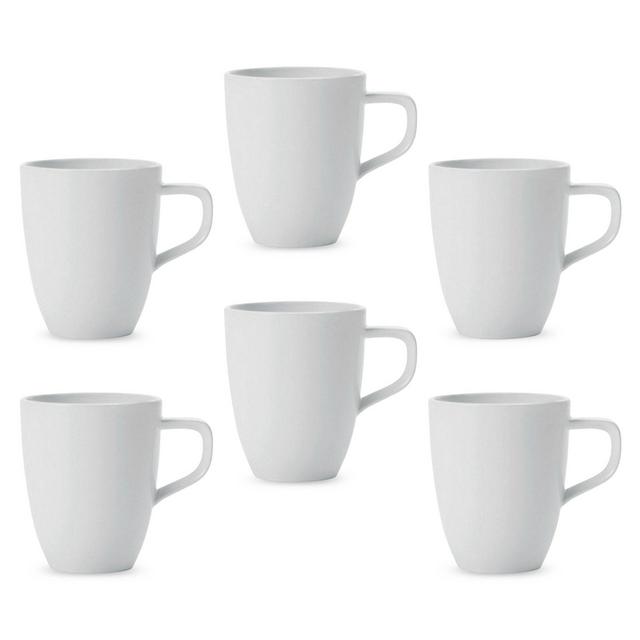 Lenox LX Collective White Mugs, Set of 4