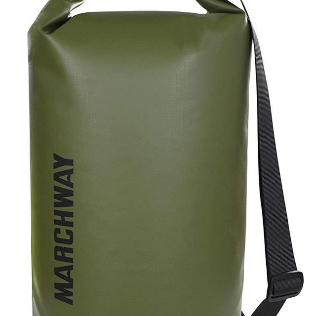 MARCHWAY Floating Waterproof Dry Bag 5L/10L/20L/30L/40L, Roll Top Sack Keeps Gear Dry for Kayaking, Rafting, Boating, Swimming, Camping, Hiking, Beach, Fishing