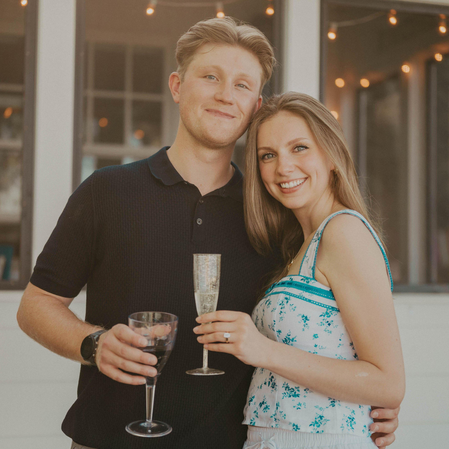 Celebrating our engagement. July 2024.