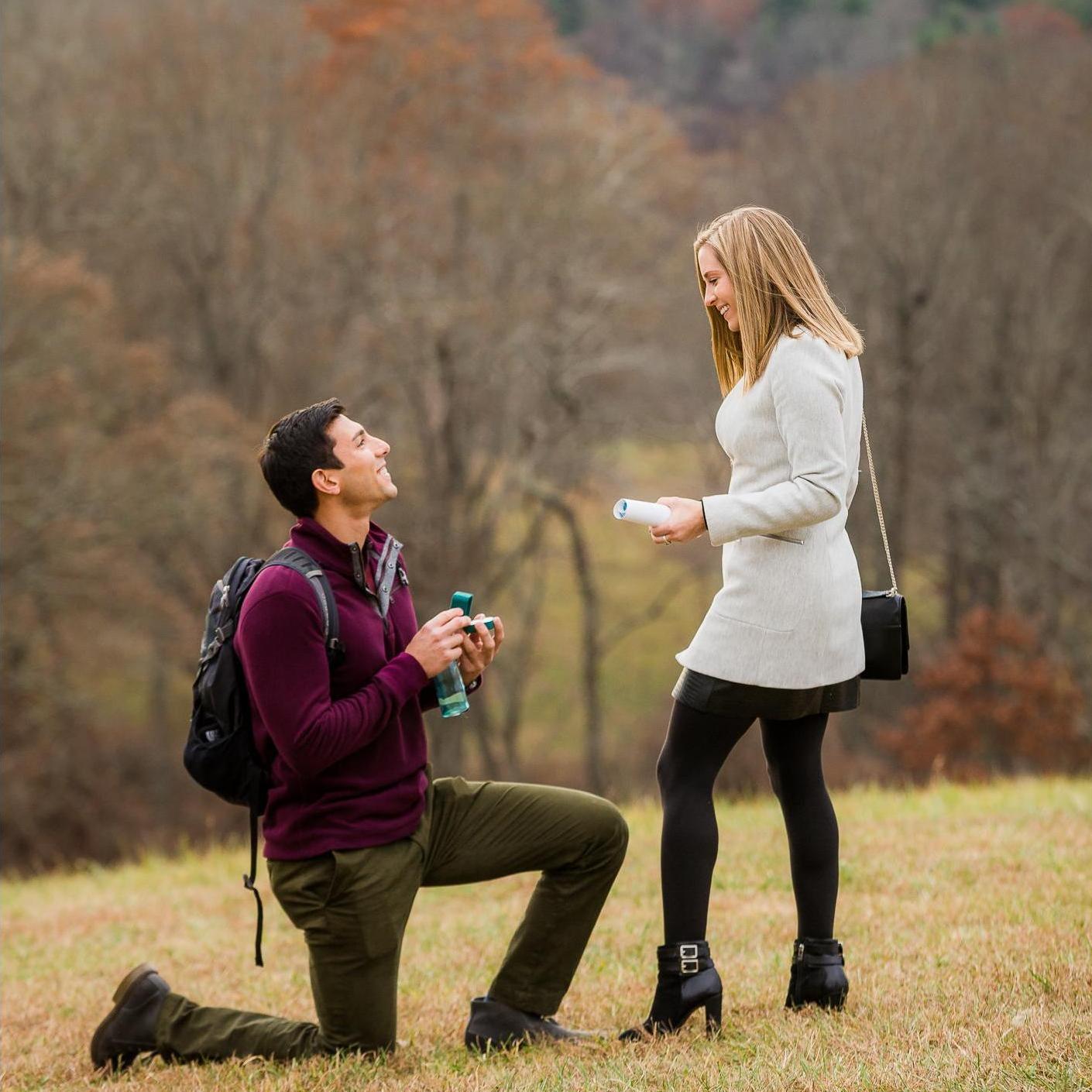 Our favorite memory! Our engagement in November 2019.