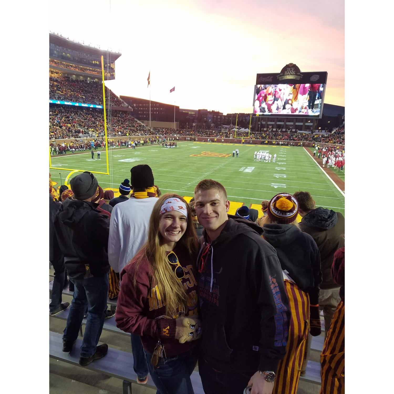Gopher vs Badger game for the coveted Axe