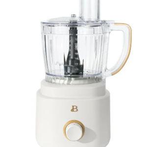 Beautiful 10-Cup Food Processor with Accessories, White Icing by Drew Barrymore