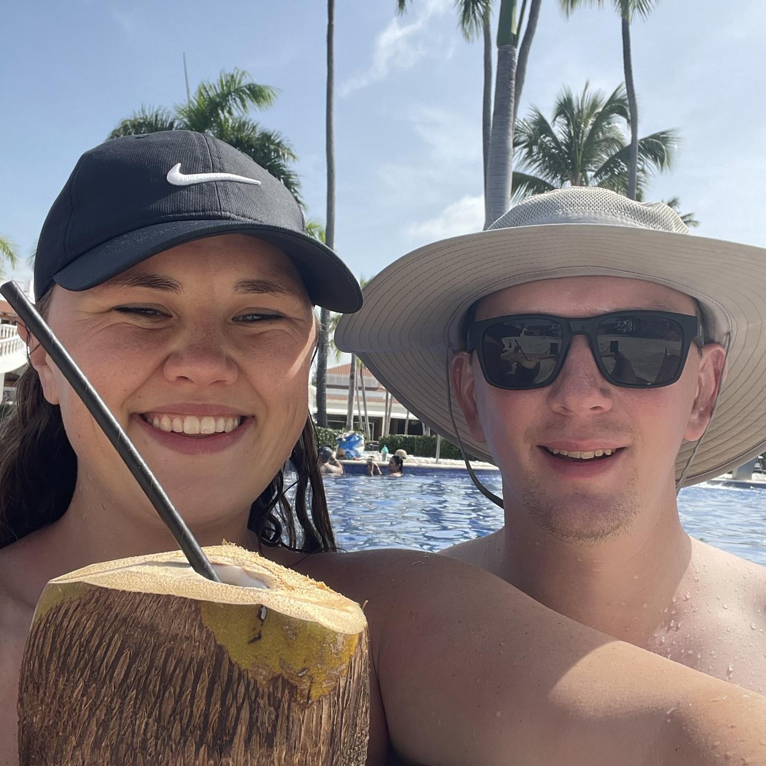 First trip together to the Dominican Republic!