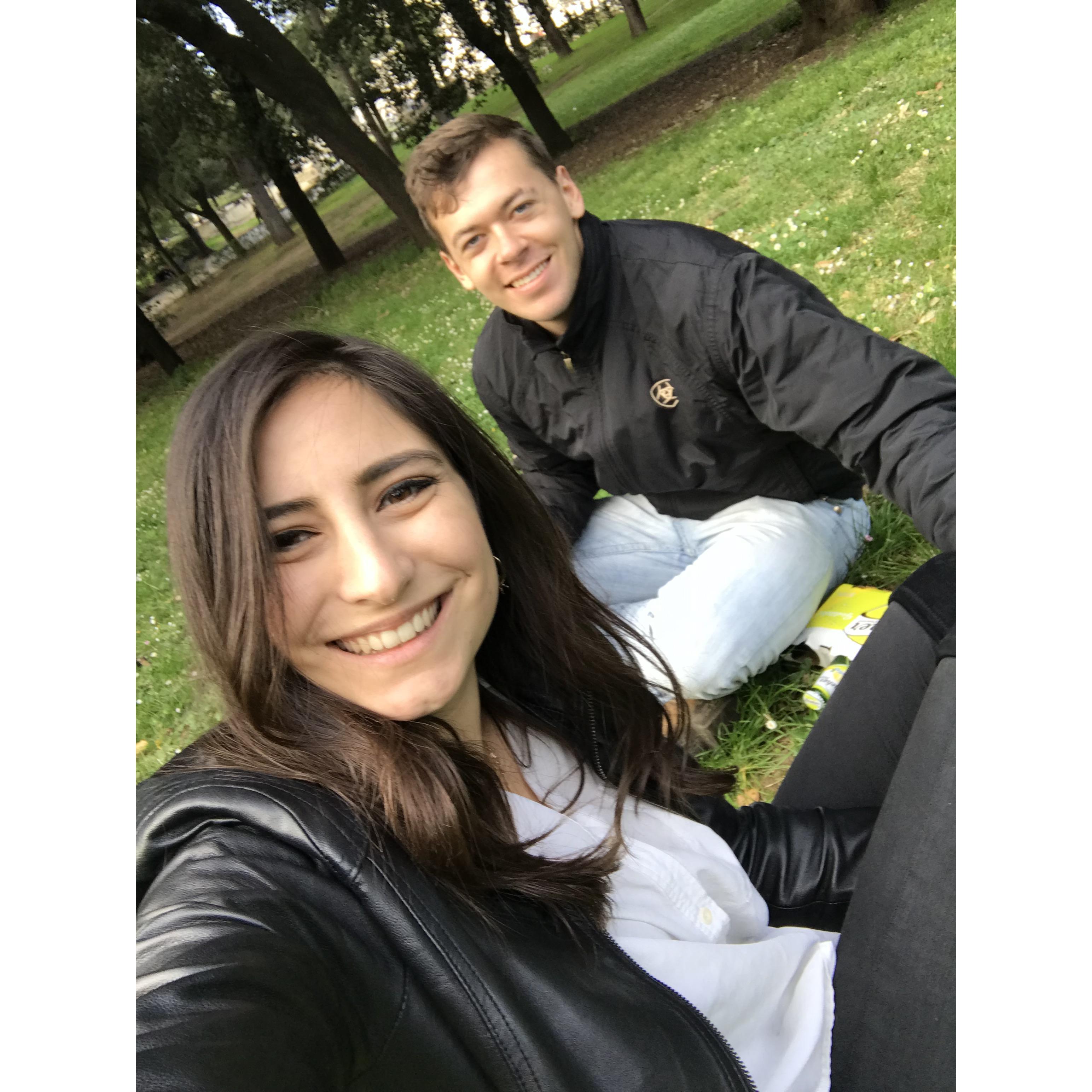 Picnic Lunch, Rome, Spring 2019