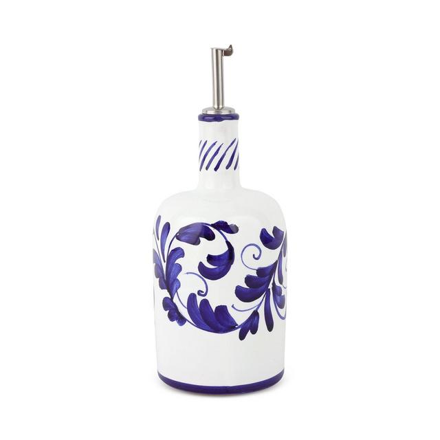 VIETRI Arezzo Cobalt Olive Oil Bottle