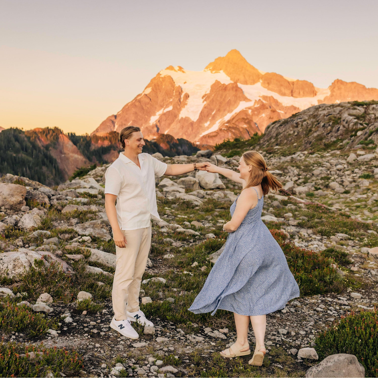 Engagement photos, August 2025.