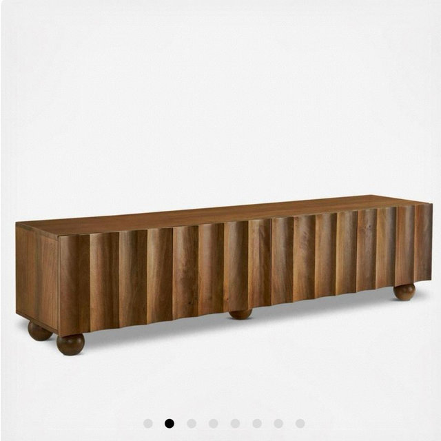 Modway Sorren Scalloped 71 in. TV Stand