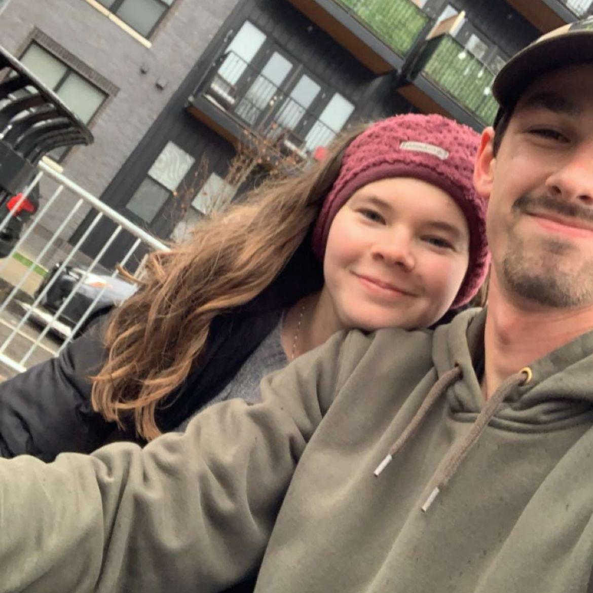 Enjoying our first winter together and an amazing birthday celebration!