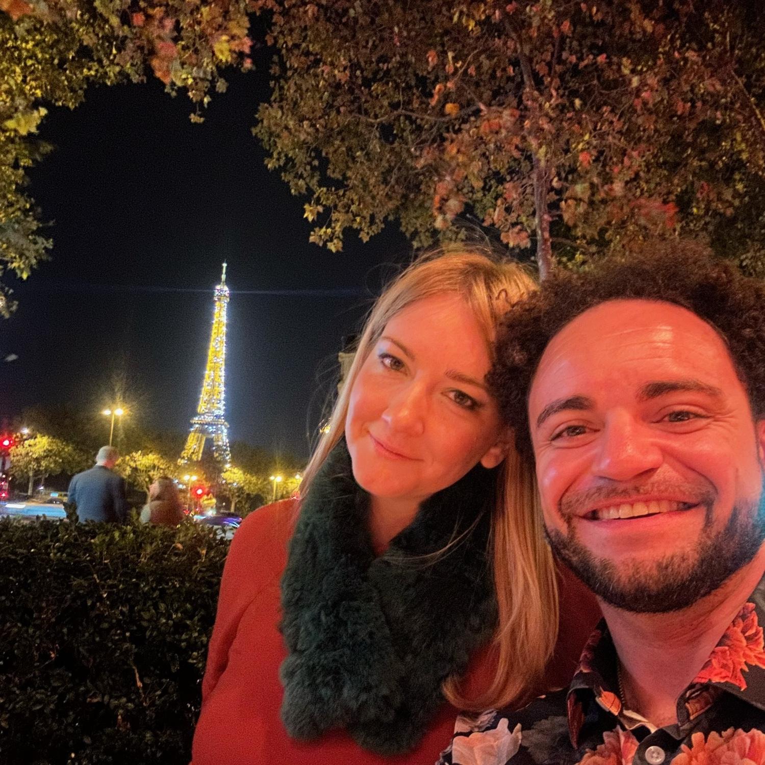 Aprés-opera dinner in Paris