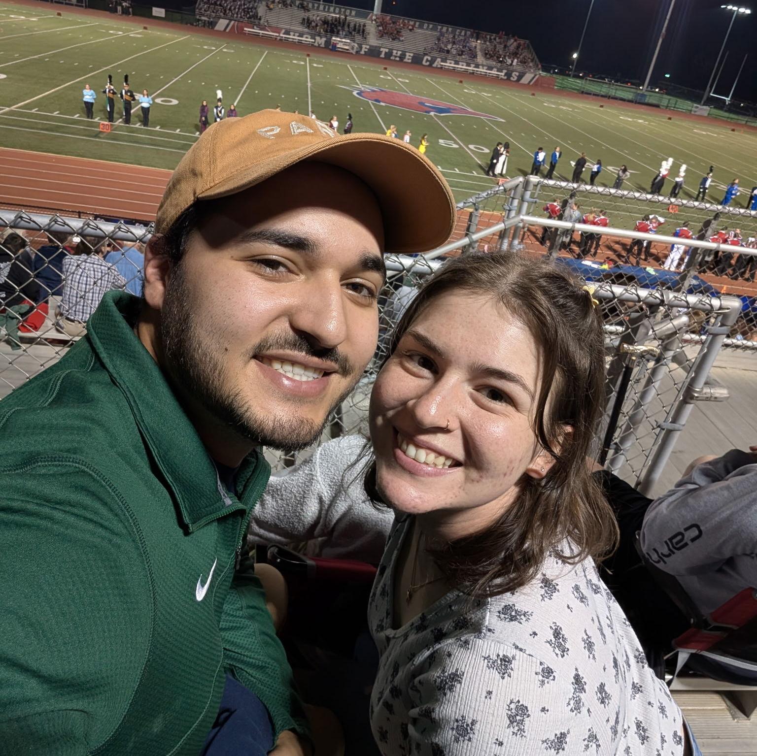 We relived our marching band days at a band competition in October. Can't confirm if we talked way too much about dynamics, articulation, and visuals...