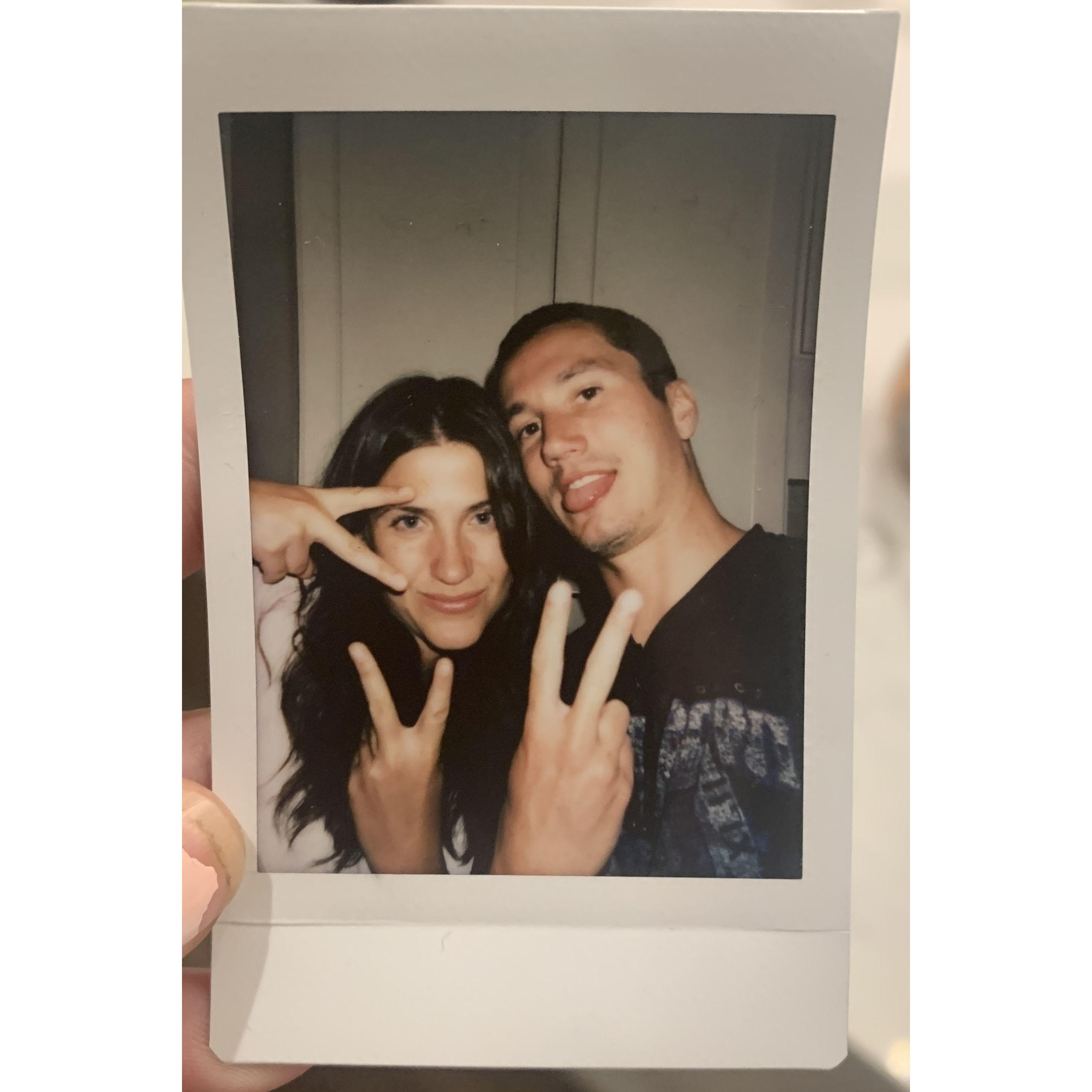 Our last (and only) pic as "just friends"