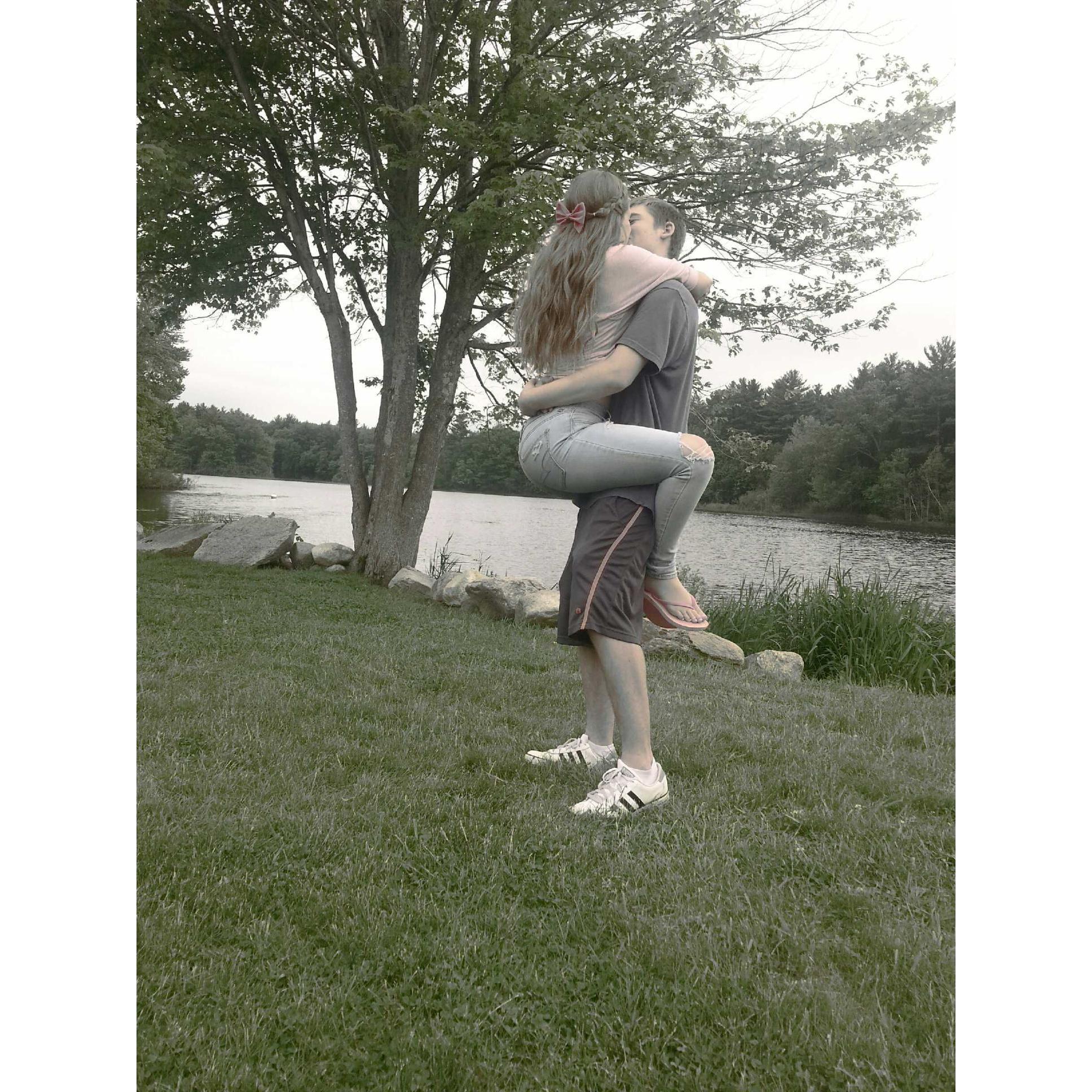 one of our first ice cream dates