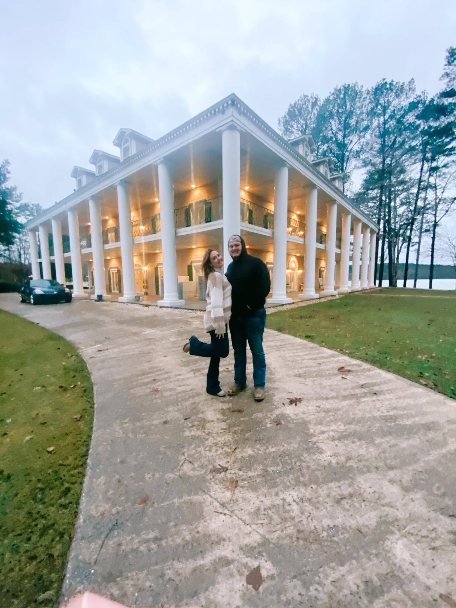 The day we picked our venue. January 2022.