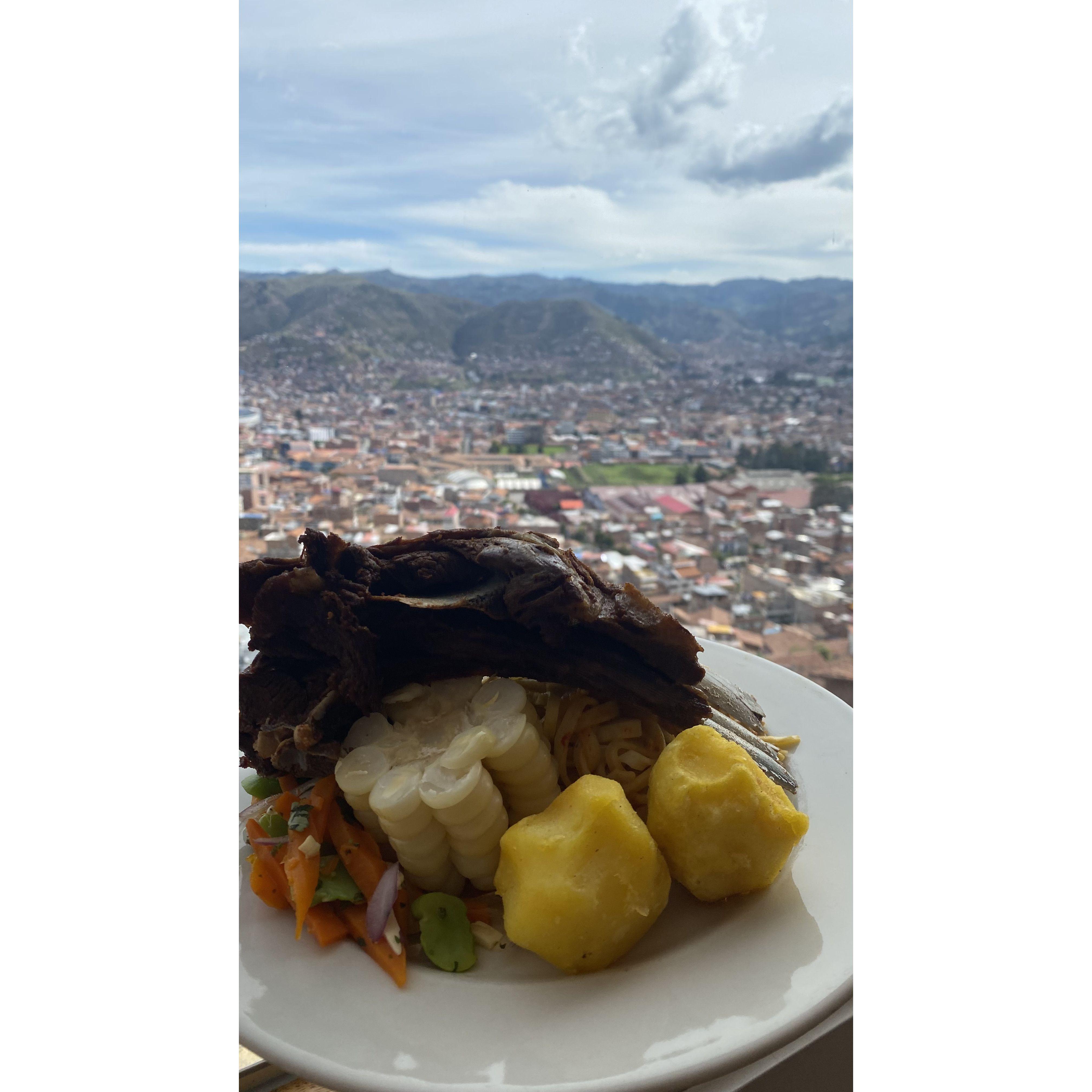 Majestic views in Cusco
