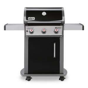 Spirit E-310 3-Burner Propane Gas Grill in Black with Built-In Thermometer