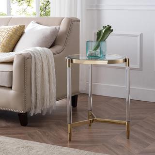 Covel Acrylic End Table