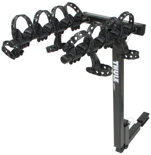 Thule Hitching Post Pro - Folding Tilting 4 Bike Rack w Anti-Sway - 1-1/4" and 2" Hitches