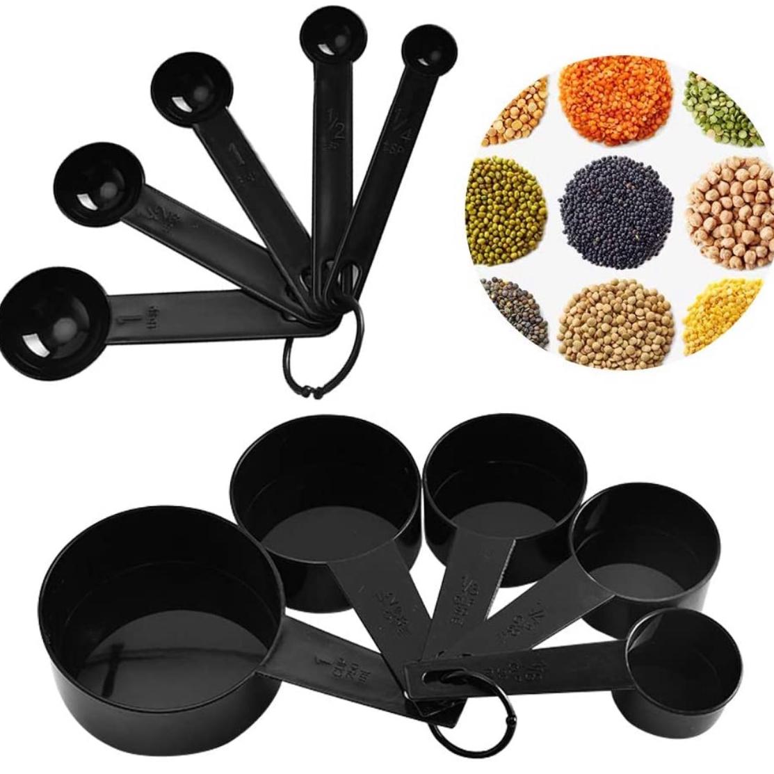 Measuring cup and spoon set