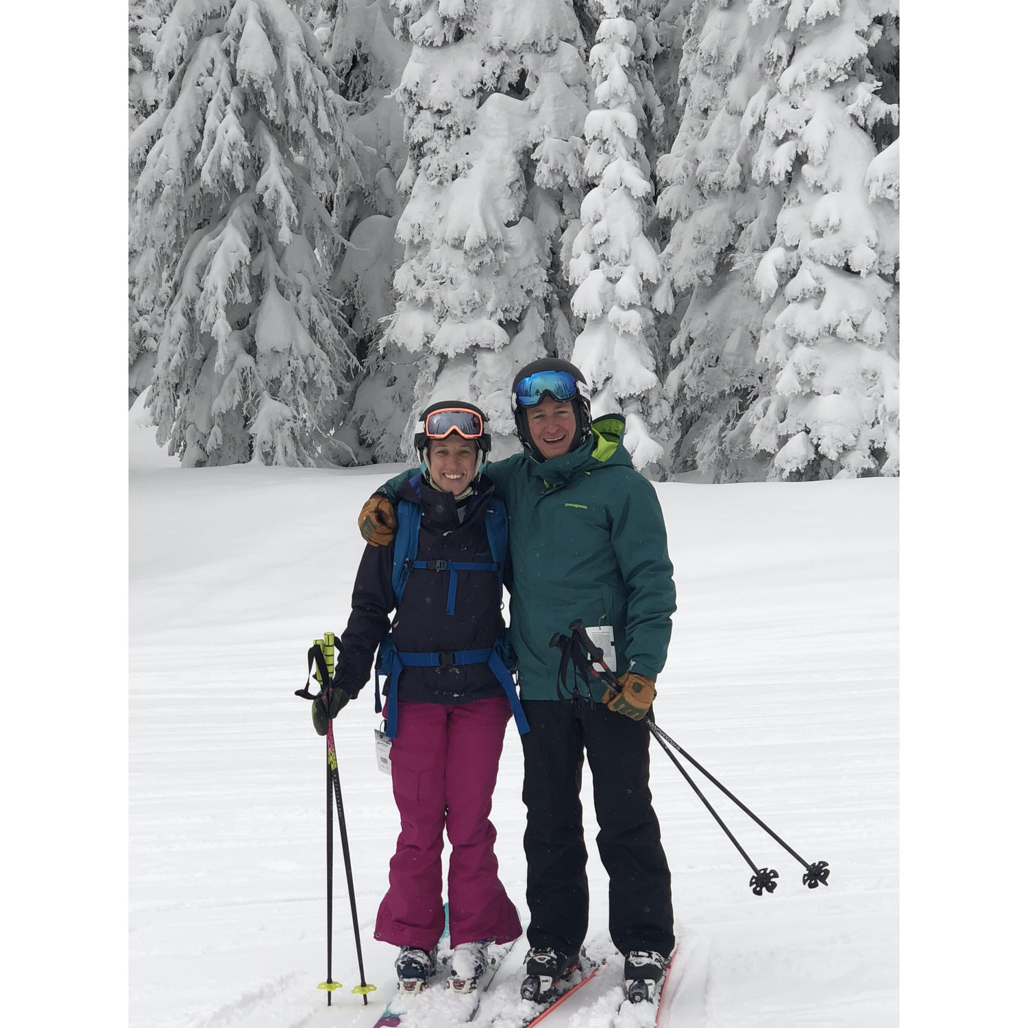 Skiing in Whitefish, MT!
