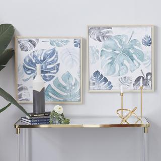 Leaf Wall Art, Set of 2