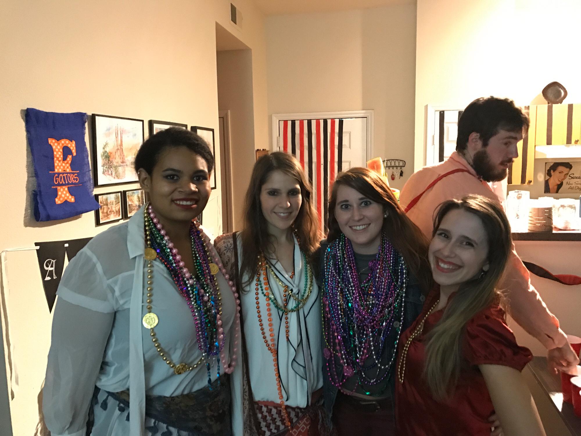 You never lived in Tampa if you didn't go to Gasparilla and collect 10 pounds of beads around your neck