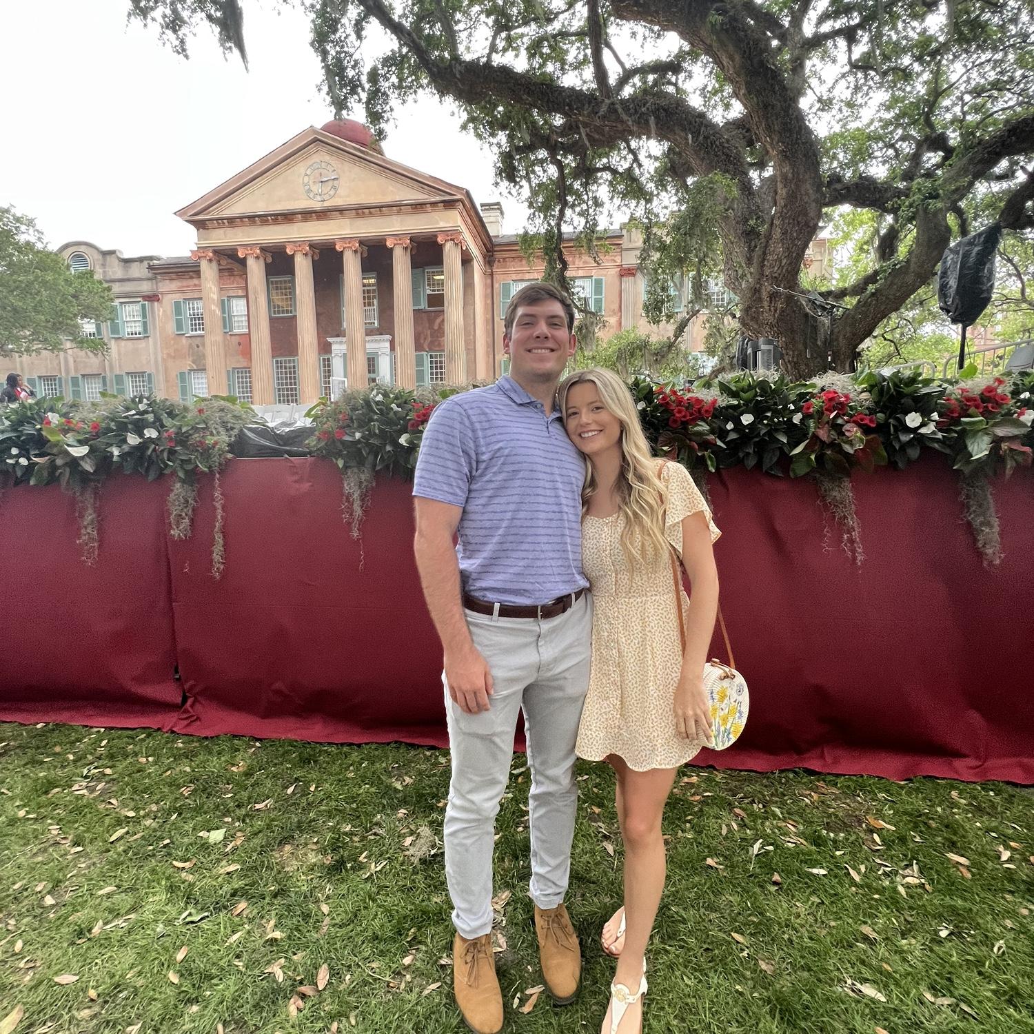 First time in Charleston together- Kenny’s graduation 2022