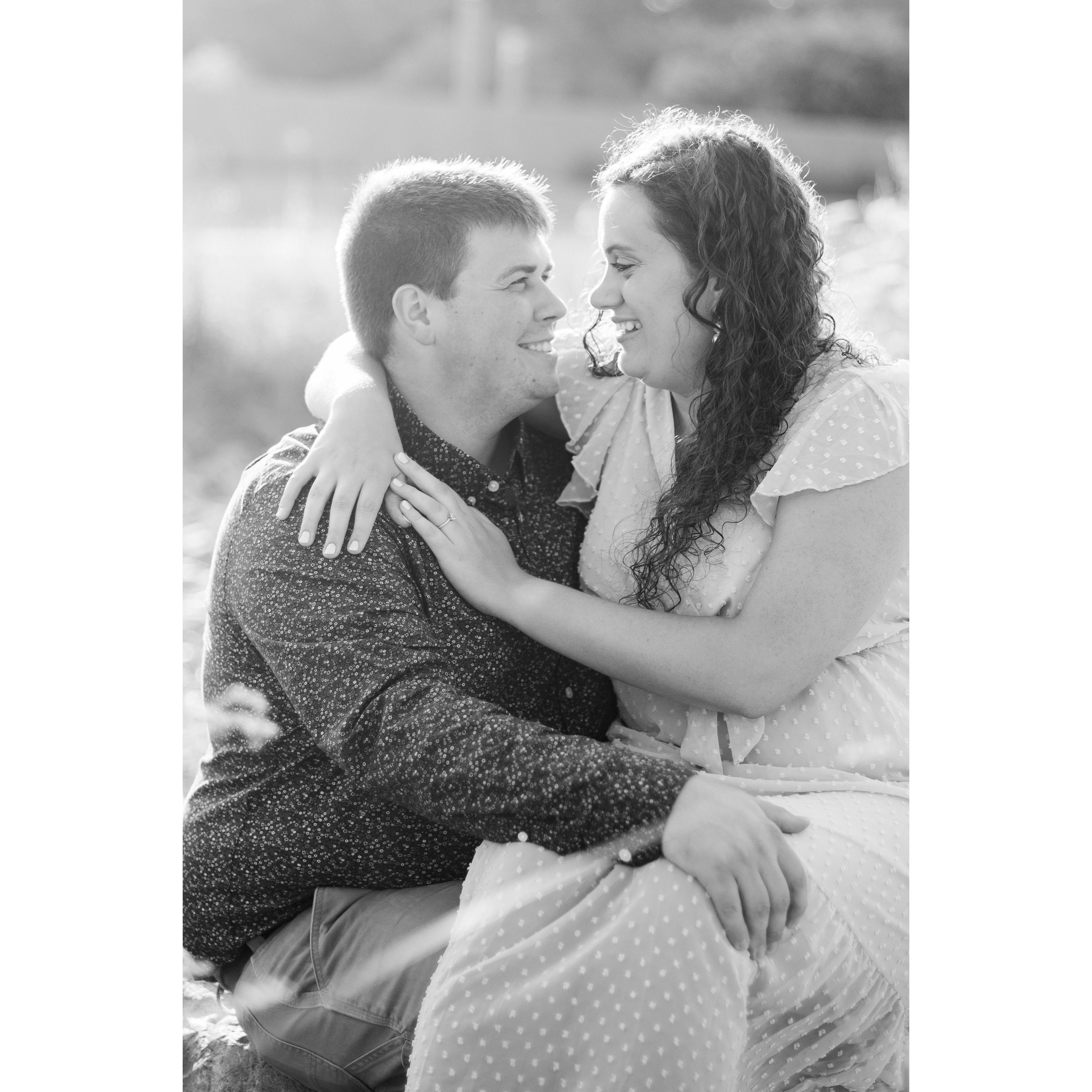 Our engagement photos by our amazing photographers - Irish Lane Photography
