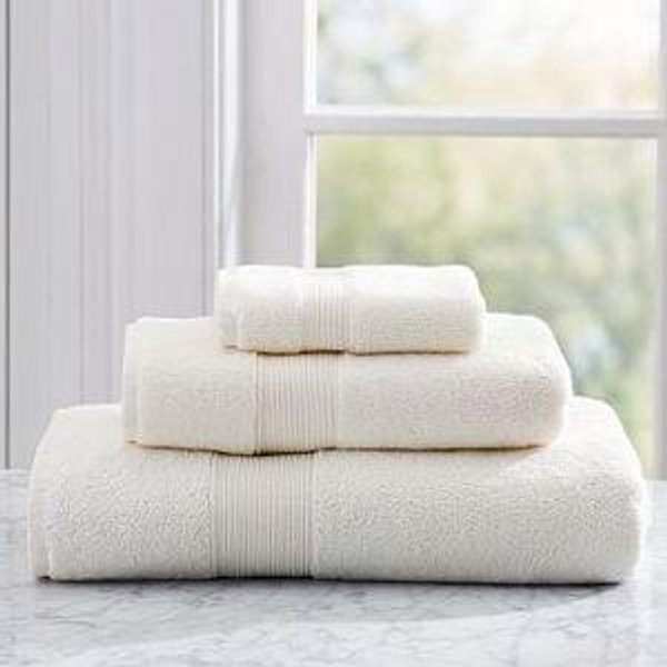 Classic Organic Bath Towel - Ivory