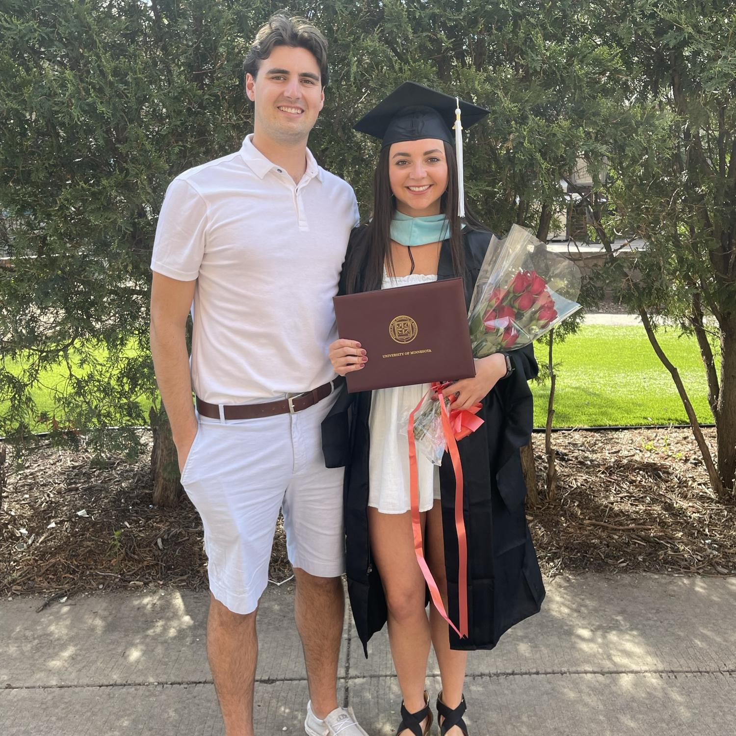 Paige’s Master’s graduation from the University of Minnesota in 2022.