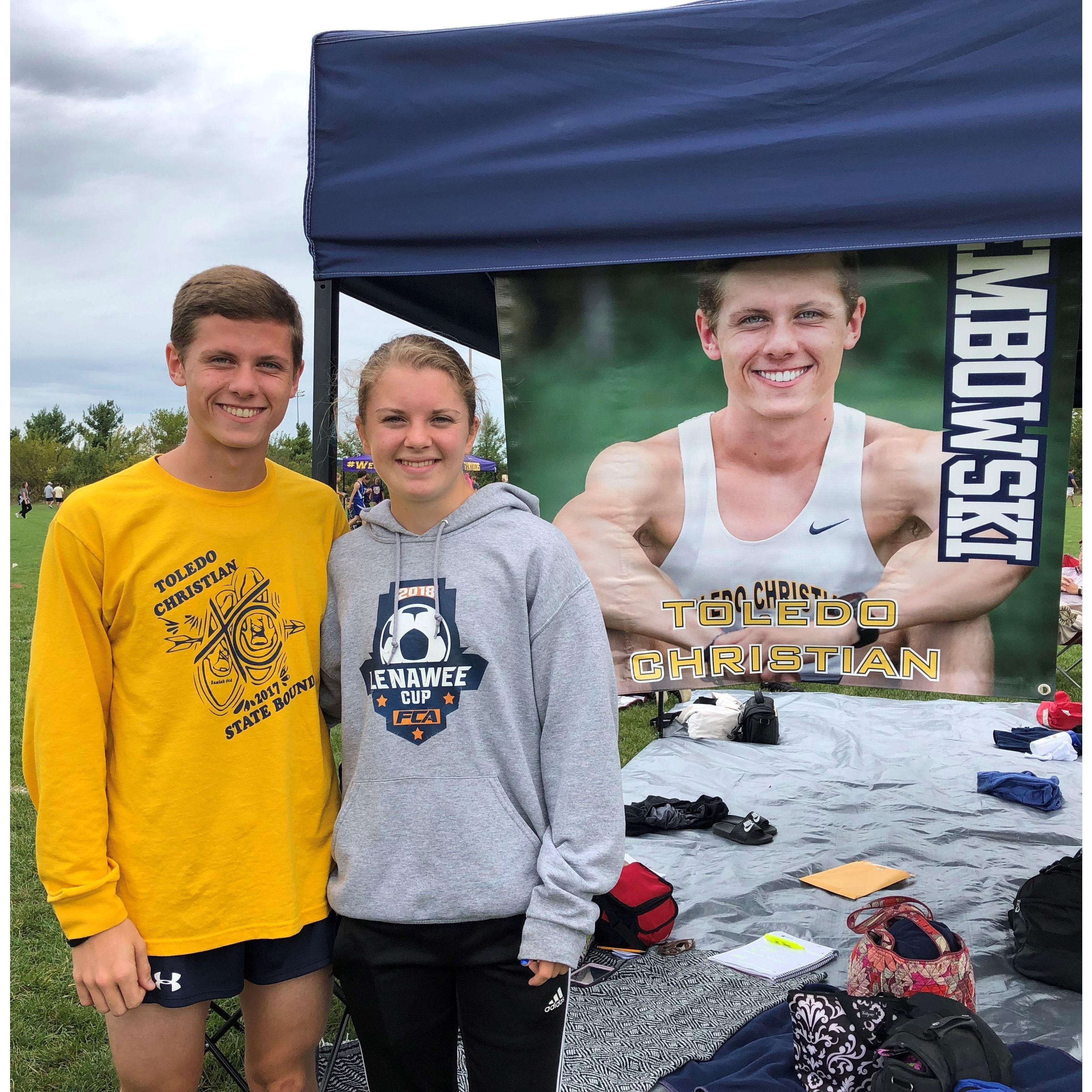 September 28th, 2019 - Mark's senior year cross country.
