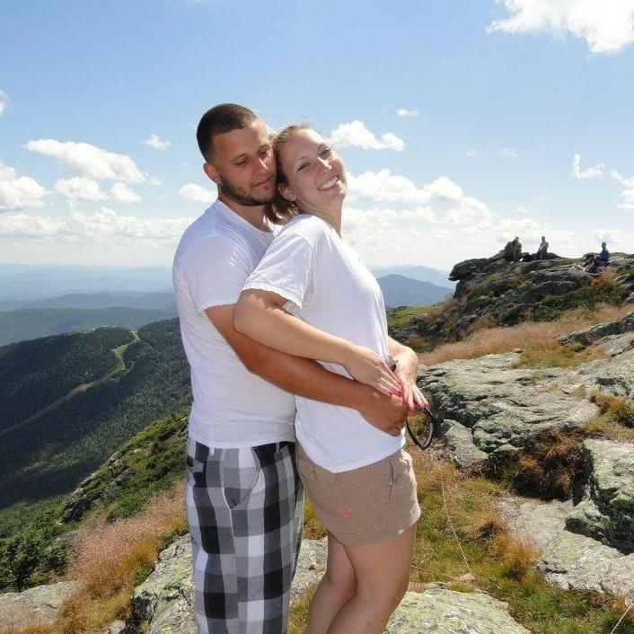 Awkward prom pic on top of a mountain fail