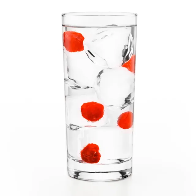 Libbey Heavy Base Cooler Glasses, 15.75 ounce, Set of 12