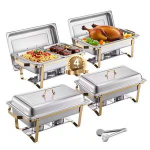 Chafing Dish Buffet Set 8 qt. 4-Pack