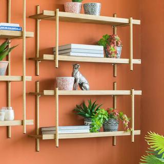 Two Tier Open Storage Shelf