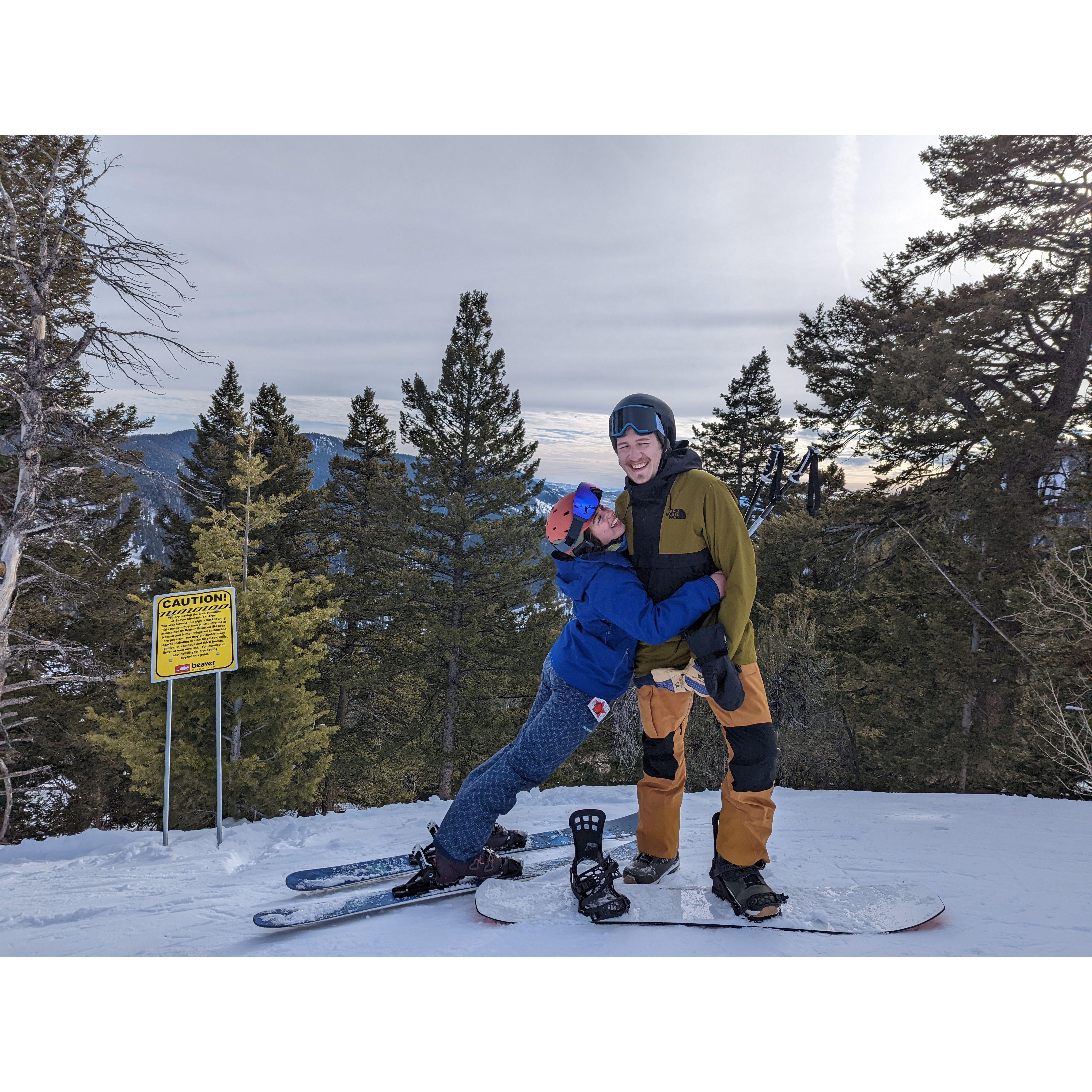 Utah ski trip