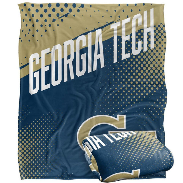 LOGOVISION Georgia Institute of Technology Fan Zone Silky Touch Super Soft Throw Blanket 50"x60"