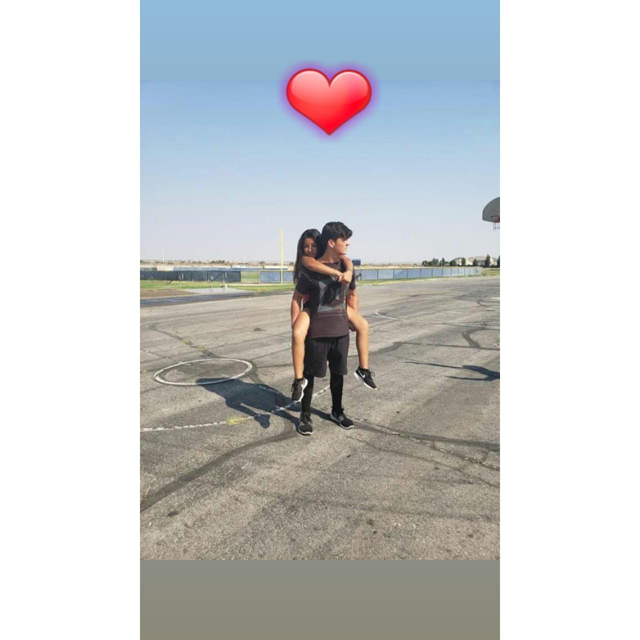 The very first photo we took together in high school, or that someone took of us and then sent to me lol.