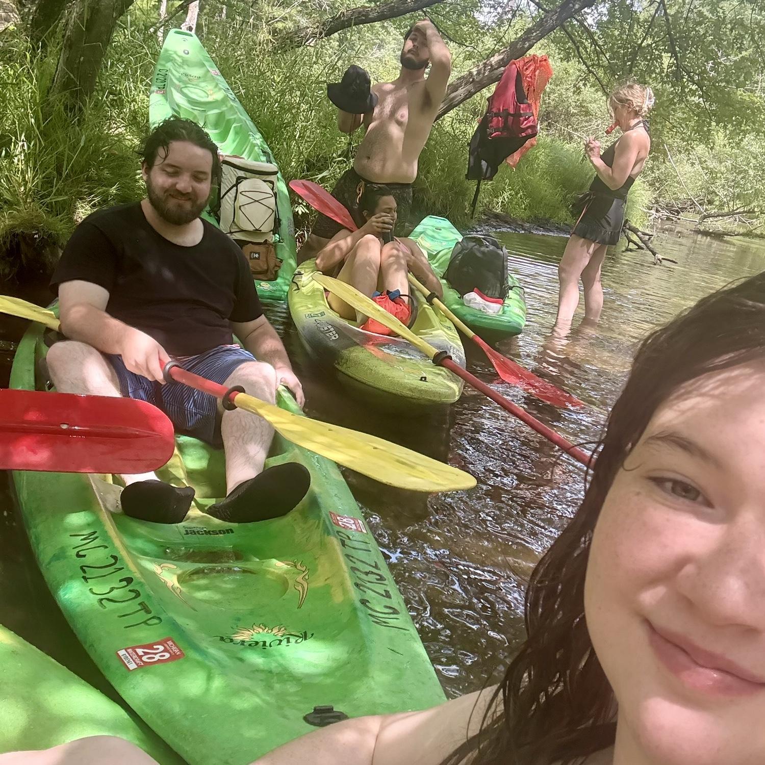 Us on the family canoe trip!