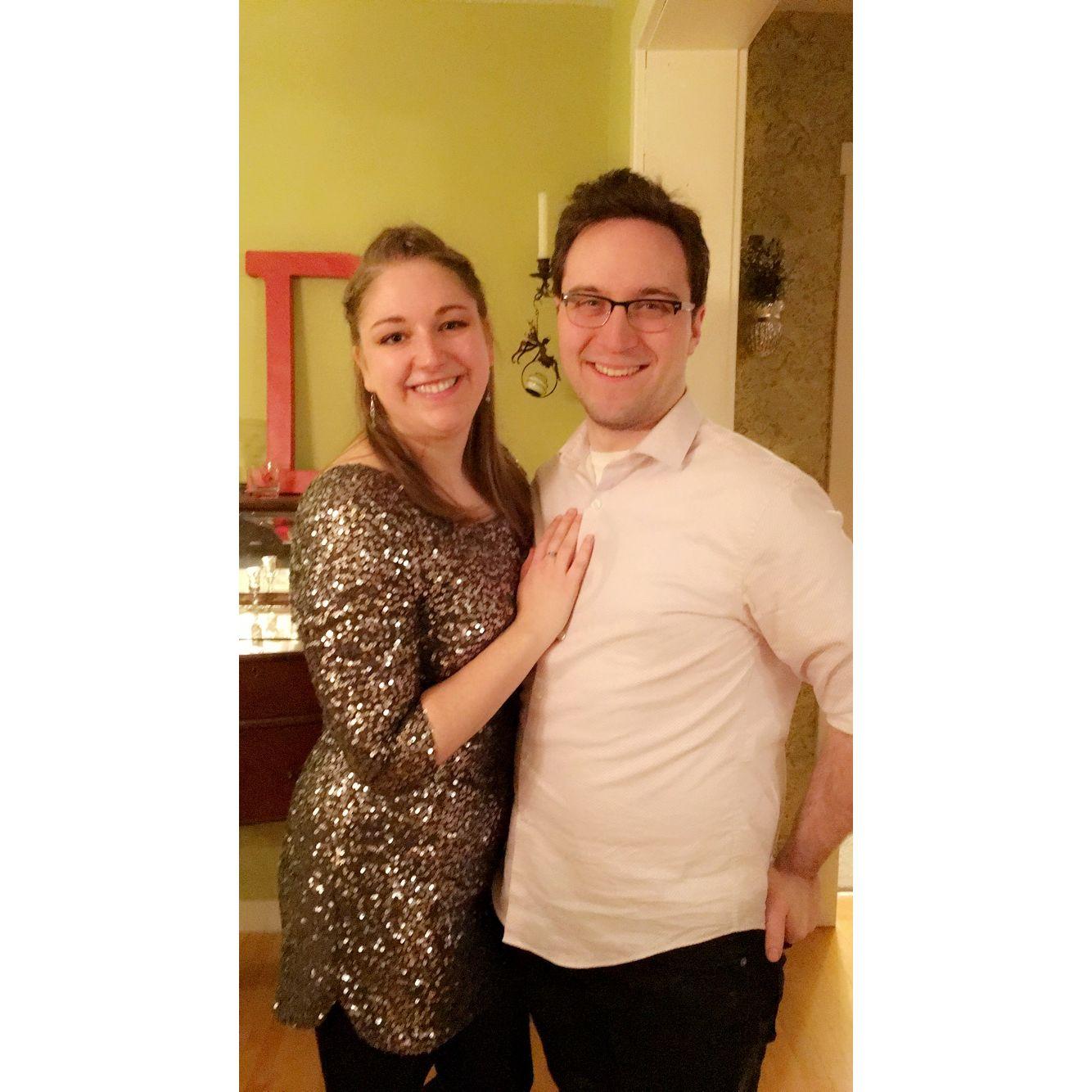 Our first New Year as a couple! (2018)