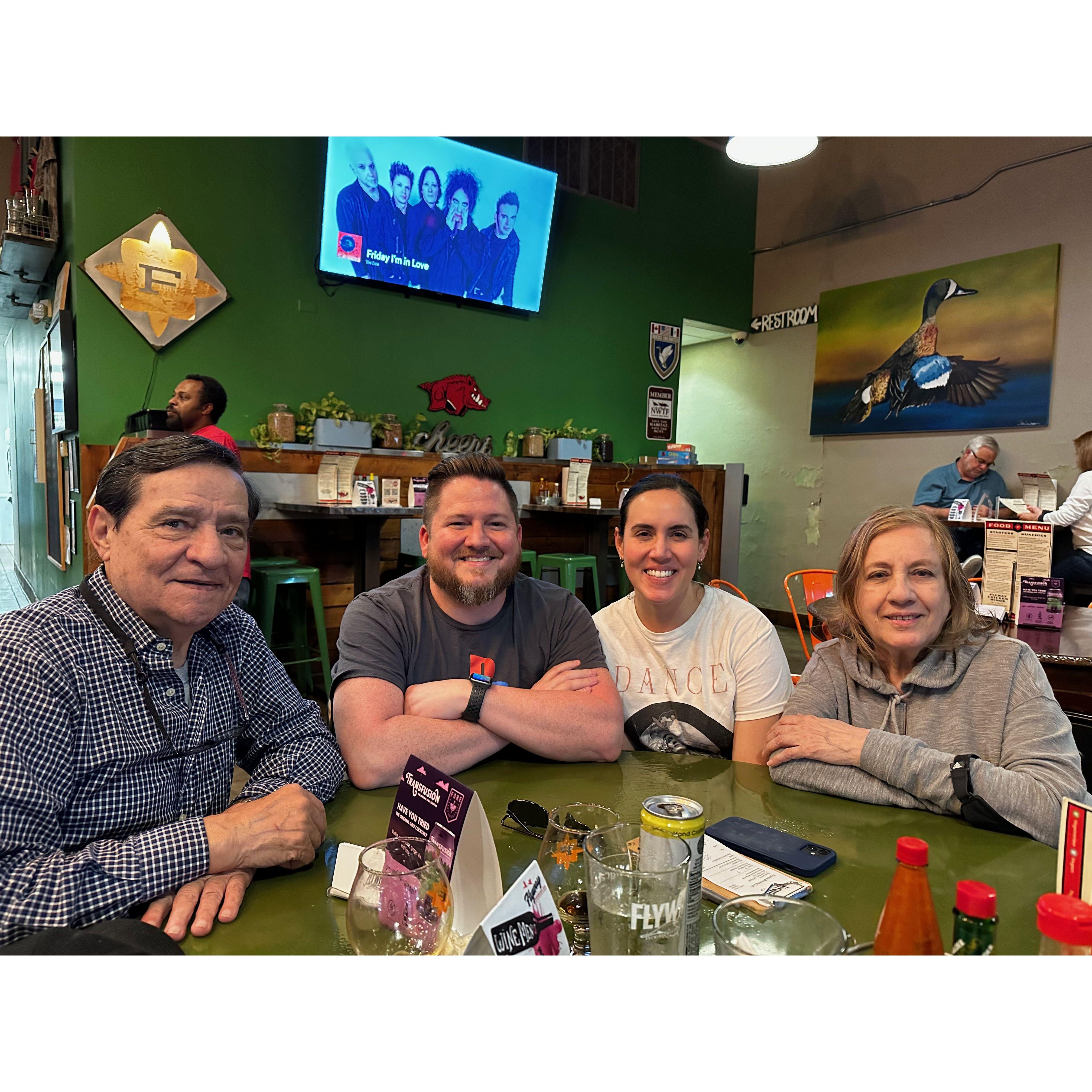 Aixa's parents, Douglas & Raiza