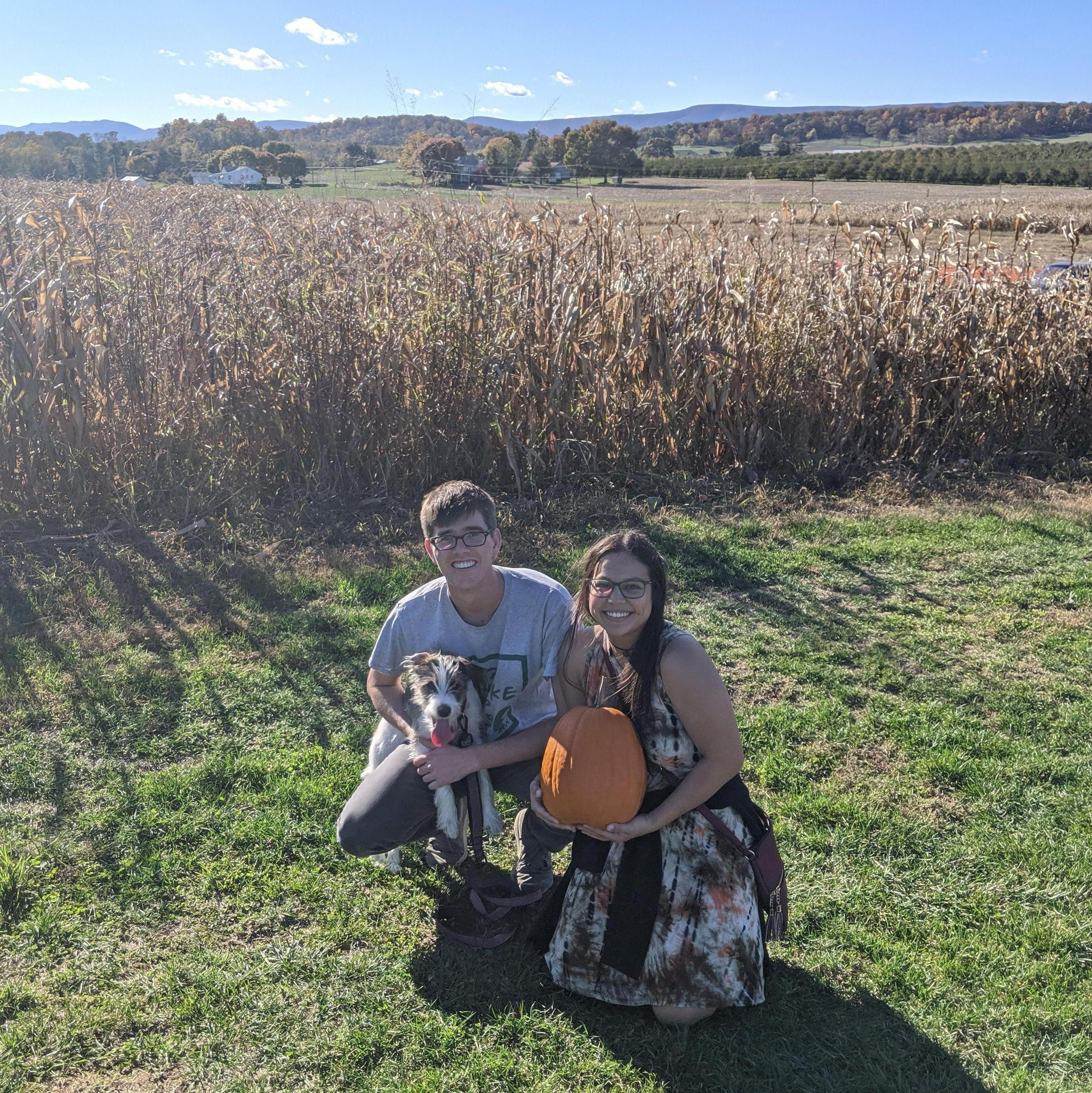 Pumpkin Patch with Bella!