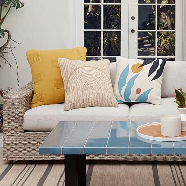 Graphic Fronds Indoor/Outdoor Pillow Set