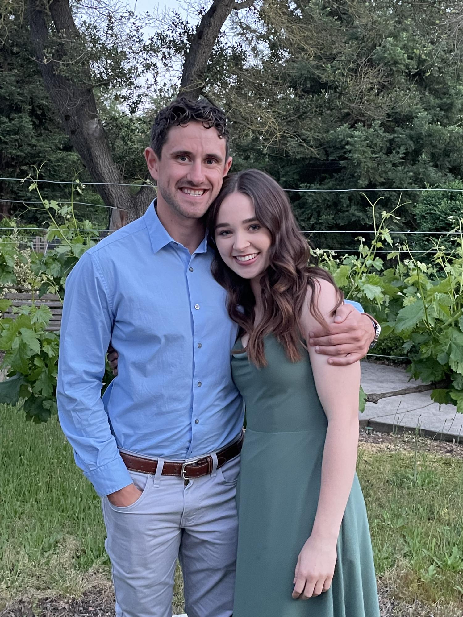 April 30, 2022:
Our first wedding together.