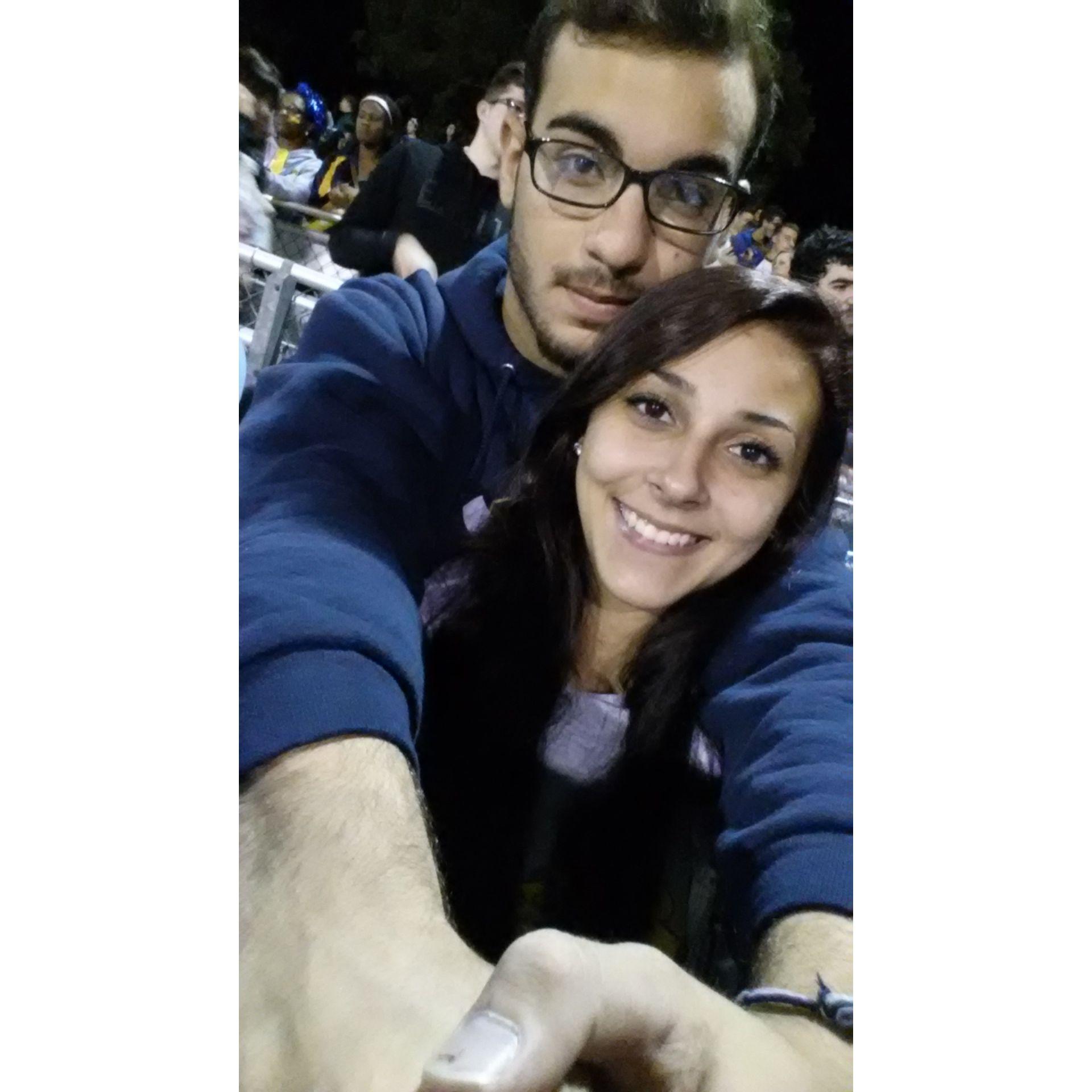 Senior year of high school! Homecoming game