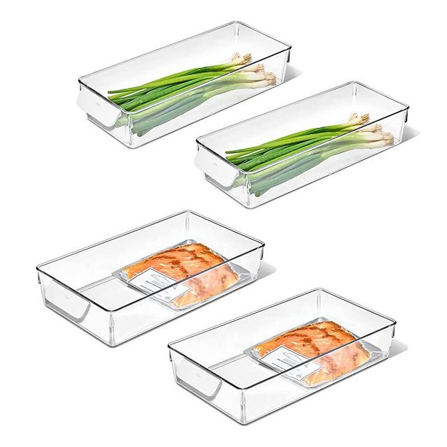 OXO Good Grips 4-Piece Refrigerator Storage Bin Starter Set